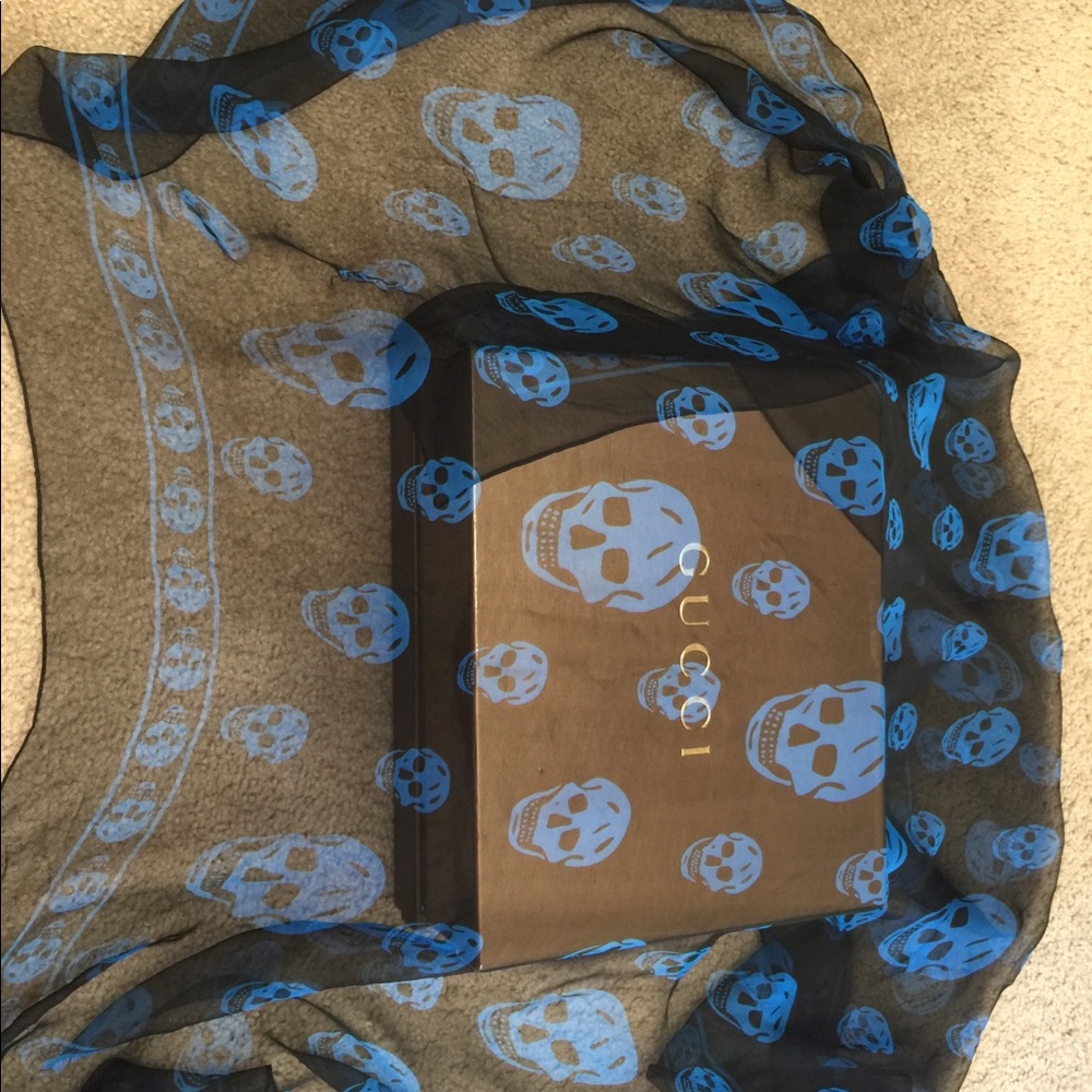 Silk scarf Alexander Mcqueen
